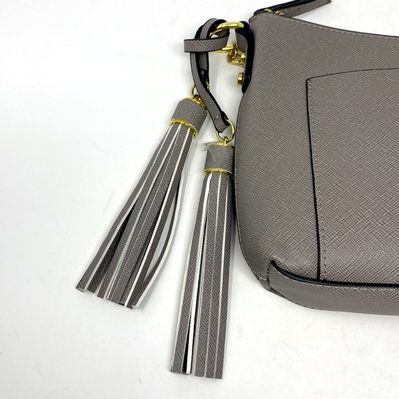 A New Day Grey Crossbody Bag Purse - Picture 4 of 6